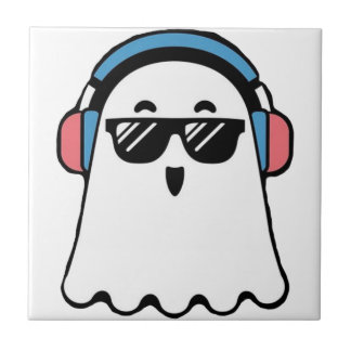 Cool Ghost Tegeltje