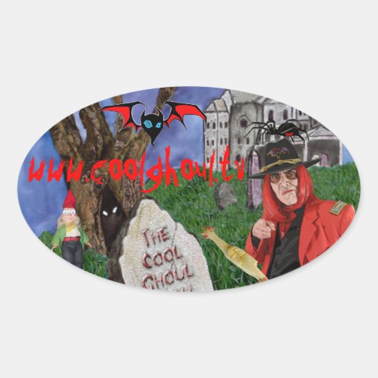 Cool Ghoul Stickers (Voorkant)