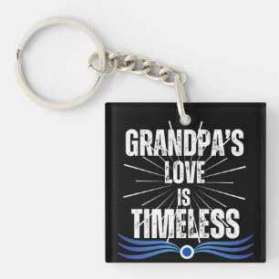 Cool Gift Opa Papa Grootvader Moderne opa Sleutelhanger