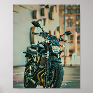 Cool giften voor motorrijders poster