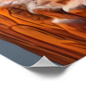 Cool Gingerbrood | AI Art. Poster (Hoek)