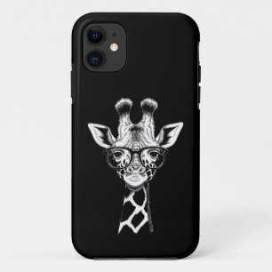 Cool Giraffe Grafische Vrijetijdszomer Grappige Cu iPhone 11 Hoesje