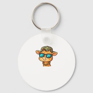 Cool Giraffe � Grappige Streetwear Cartoon Dier Ov Sleutelhanger