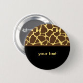 Cool Giraffe Pattern Ronde Button 5,7 Cm (Voorkant /achterkant)
