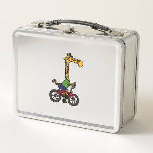 Cool Giraffe Rijden Fiets