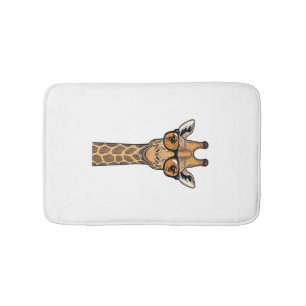 Cool Giraffe Zonnebril Vintage Graveer Shirt De Badmat