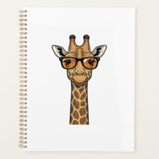 Cool Giraffe Zonnebril Vintage Graveer Shirt De Planner
