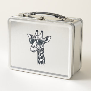 Cool Giraffe Zonnebril Vintage Gravering T-Shirt_