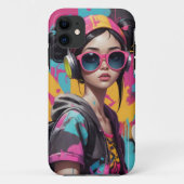 cool girl Case-Mate iPhone case (Achterkant)