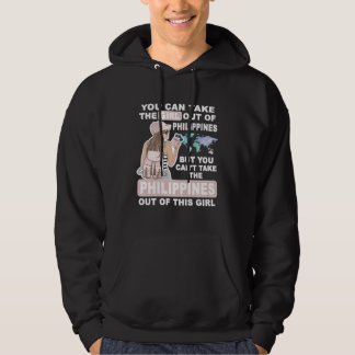 Cool Girl from Philippines  Proud Philippines Girl Hoodie
