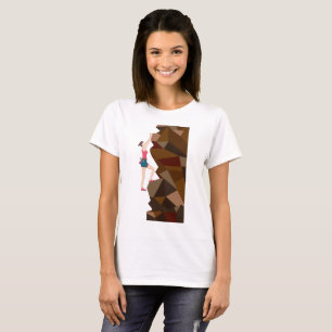 Cool Girl Rock-beklimming T-shirt