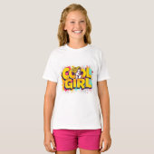 Cool Girl  T-shirt (Voorkant volledig)