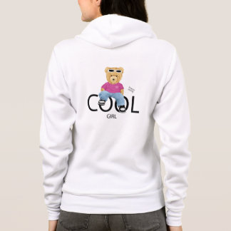 Cool Girl Teddy Sweat à capuche – Style Mignon 