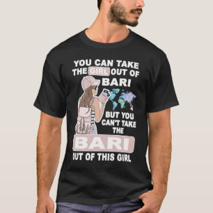 Cool Girl uit Bari City Proud Bari Girl T-shirt