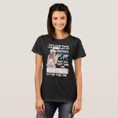Cool Girl uit Montreal City Proud Montreal Girl T-shirt (Voorkant volledig)