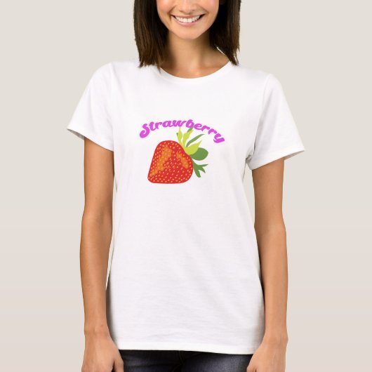 Cool Girlfriend Femen Fraise T-shirt Design (Devant)