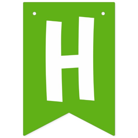 Cool Girl's Golfing thema Verjaardagsbanner Vlaggetjes (Tweede vlag)