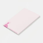 Cool Girly Dress - Persoonlijk Post-it® Notes (Schuin)