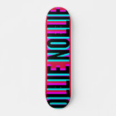 Cool Glitch Crimson Ollie Nollie Skateboard Deck (Voorkant)