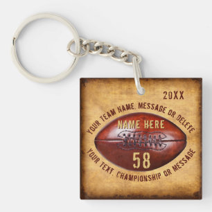 Cool goedkoop, Personaliseer Aangepaste Voetbal Sl Sleutelhanger