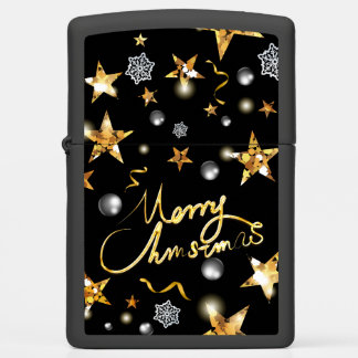 Cool Gold en zwarte Mode, prettig kerstfeest