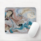 Cool Gold Marble Texture Muismat (Met muis)