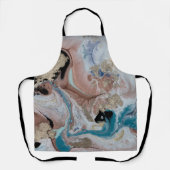 Cool Gold Marble Texture Schort (Voorkant)