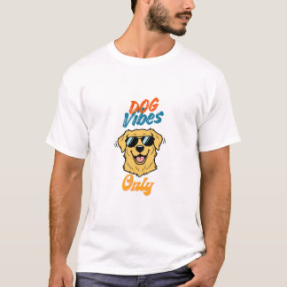 Cool Golden Retriever met Cool Quote T-shirt