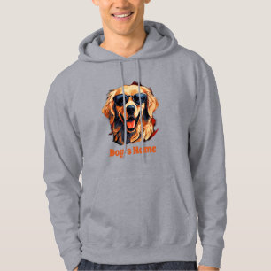 Cool Golden Retriever met zonnebril Hoodie
