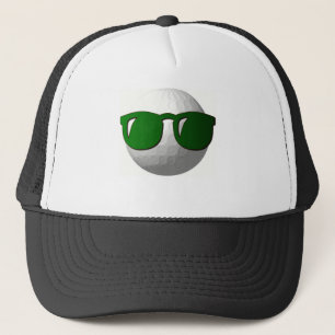 Cool Golf Ball Design Baseball Hat Trucker Pet