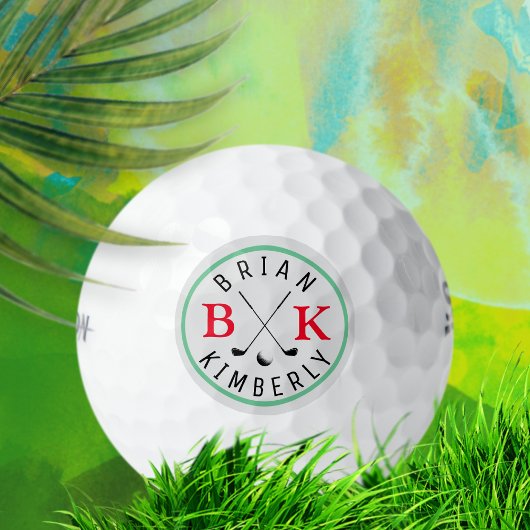 Cool Golf Ball met zijn naam Golfballen