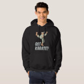Cool Got Karate Fighting Move Karate Instructors Hoodie (Voorkant volledig)