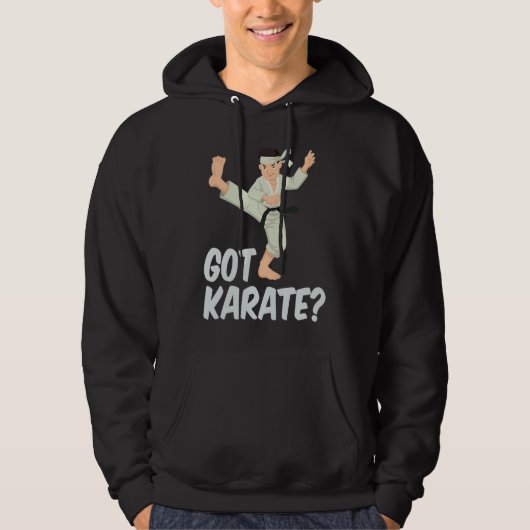 Cool Got Karate Fighting Move Karate Instructors Hoodie (Voorkant)