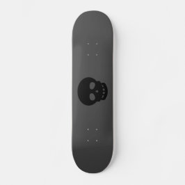 Cool Gothic Black Skull Skateboade Skateboard