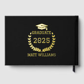 Cool Graduate Photo Keepsaké Graduation Party Foil (Verso)