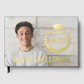 Cool Graduate Photo Keepsaké Graduation Party Foil (Recto)