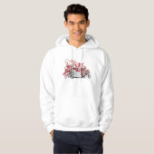 Cool Graffiti Fence.ai Hoodie (Voorkant volledig)