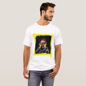 Cool Graffiti Illustration Art, Funny Mannen Shirt (Voorkant volledig)