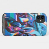Cool Graffiti Muur Case-Mate iPhone Case (Achterkant (horizontaal))