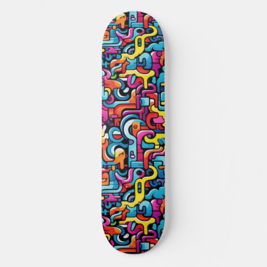 Cool Graffiti Skateboard (Voorkant)