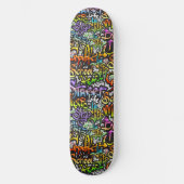 Cool Graffiti Skateboard (Voorkant)