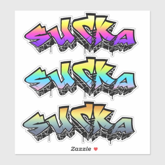 Cool Graffiti Sticker (Vel)