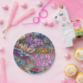 Cool Graffiti Street Art Abstract Papieren Bordje (Feest)