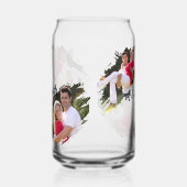 Cool Graffiti Torn Effect Fotocollage Monogram Blikvorm Glas (Rechts)