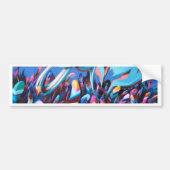 Cool Graffiti Wall Bumpersticker (Voorkant)