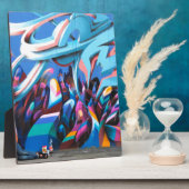 Cool Graffiti Wall Fotoplaat (Zijkant)