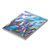 Cool Graffiti Wall Notitieblok (Gedraaid)
