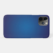 Cool Grainy Deep Blue Vignette Case-Mate iPhone Case (Achterkant (horizontaal))