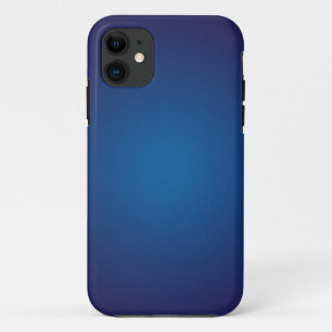 Cool Grainy Deep Blue Vignette iPhone 11 Hoesje