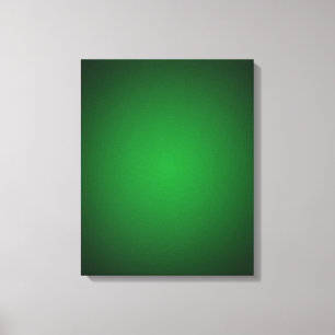 Cool Grainy Green-Black Vignette Canvas Afdruk